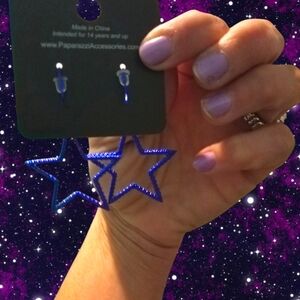 Shiny Star Earrings.
